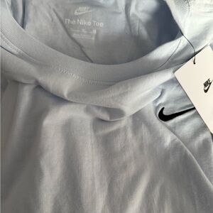 Nike Sky Blue T-Shirt with Black Swoosh